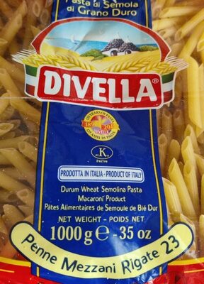 Penne Mezzani Rigate front packaging