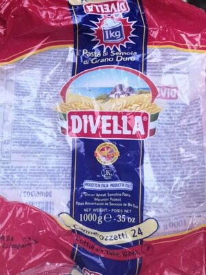 Pâtes cannerozzetti front packaging