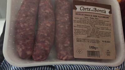 Salsiccia fresca di suino alla norcina