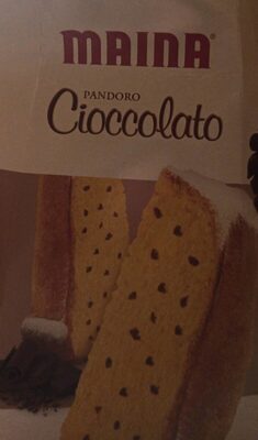 Pandoro con cioccolato