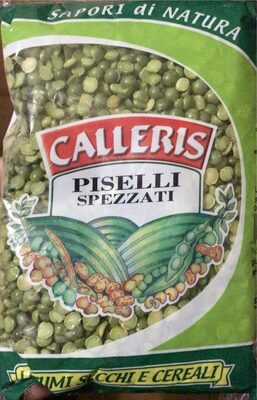 Piselli spezzati front packaging