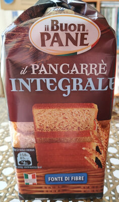 il buon pane il pancarrè integrale front packaging