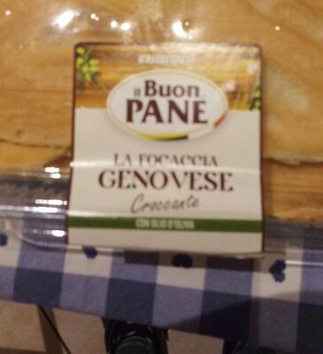 La focaccia genovese