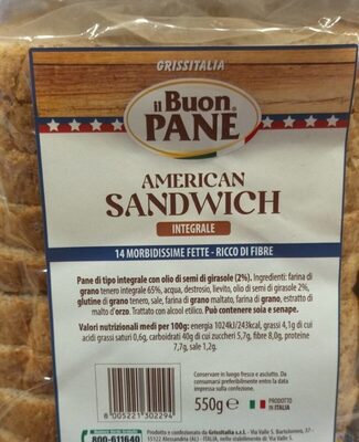 American sandwich integrale