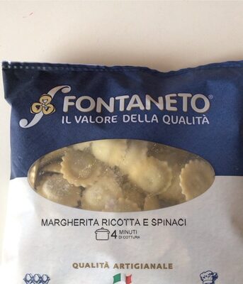 Margherita ricotta e spinaci