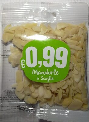 Mandorle a scaglie front packaging