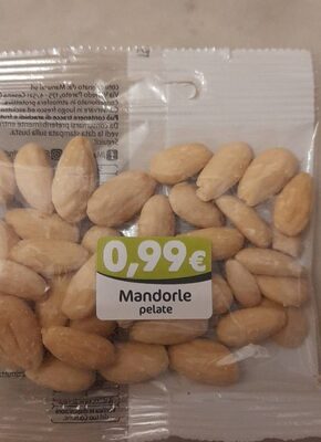 Mandorle pelate front packaging