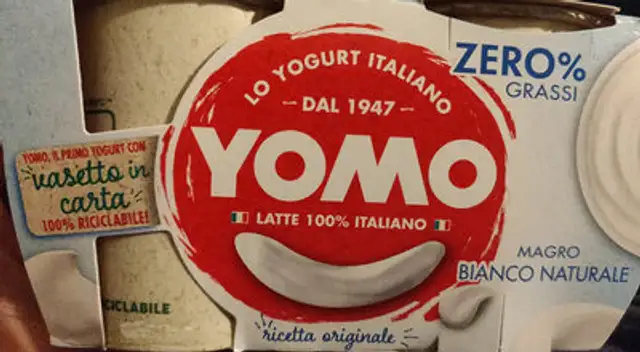 Yomo magro bianco naturale front packaging