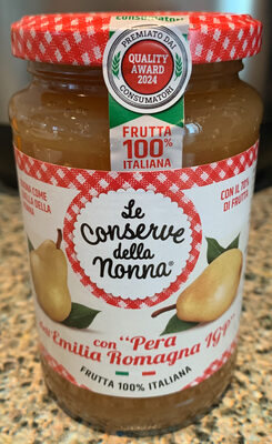 Confettura extra di pera front packaging