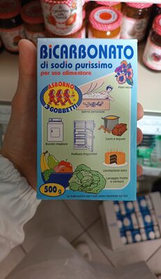 Bicarbonato front packaging