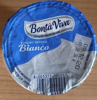 Yogurt intero bianco