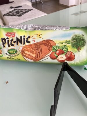 Pic-nic hazel nut cream front packaging