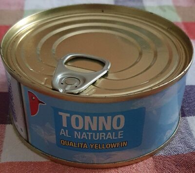 Tonno al naturale qualità yellowfin