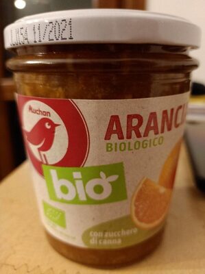 Arancia biologico front packaging