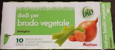 Dadi per brodo vegetale