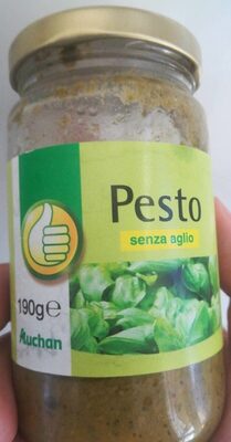 Pesto senza aglio front packaging