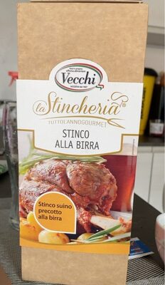 Stinco alla birra front packaging