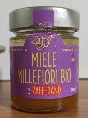 Miele millefiori bio e zafferano