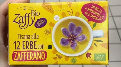 Tisana alle erbe con zafferano