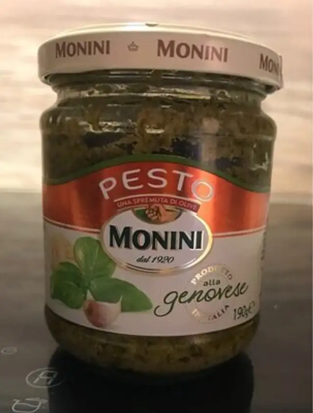 Pesto monini front packaging