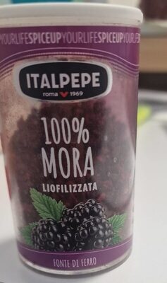 100% Mora liofilizzata