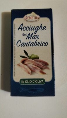 Acciughe del Mar Cantabrico front packaging
