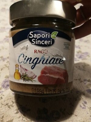 Ragù di cinghiale front packaging