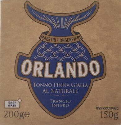 Tonno pinna gialla al naturale