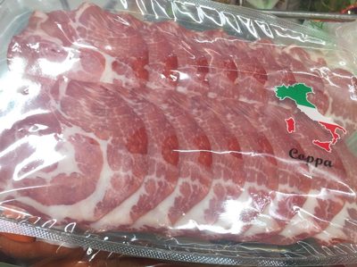 Coppa front packaging