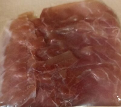 Prosciutto crudo stagionato front packaging