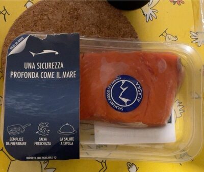 Filetto salmone rosso selvaggio