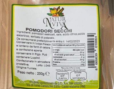 Pomodori secchi