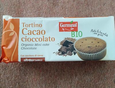 Tortino Cacao cioccolato front packaging
