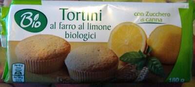 Tortini al farro al limone biologici