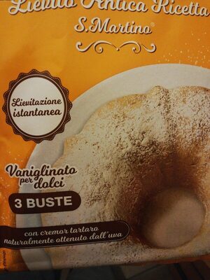 Polvere lievitante vaniglinata