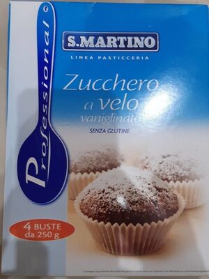 Zucchero a velo vanigliato senza glutine