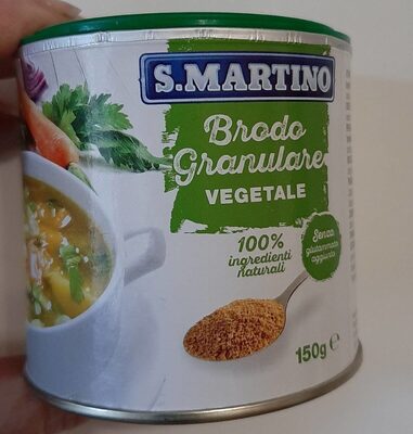 Brodo granulare vegetale