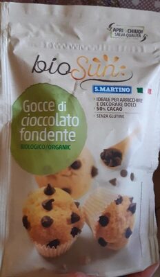 Gocce di cioccolato fondente