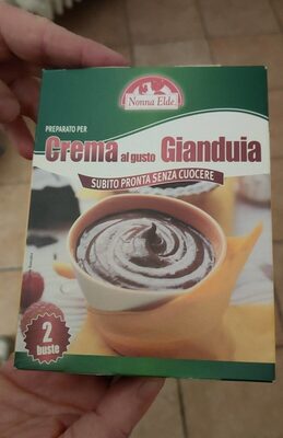 Preparato per crema al gusto gianduia