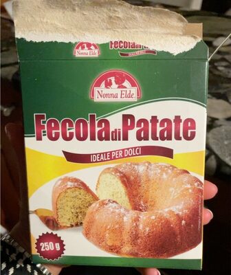 Fecola di patate front packaging