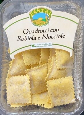 Quadrotti Robiola e Nocciole