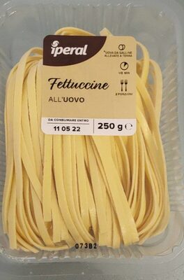 Fettuccine all'uovo front packaging