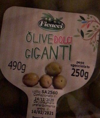 Olive dolci giganti