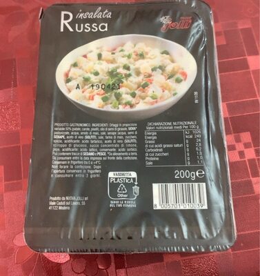 Insalata russa front packaging