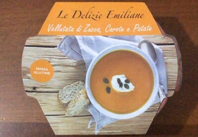 Vellutata di zucca, carote e patate