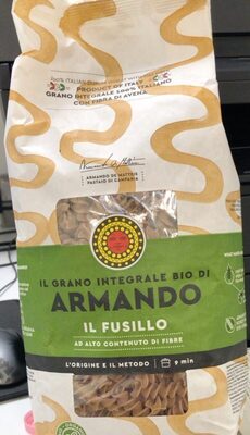 Pasta il fusillo front packaging