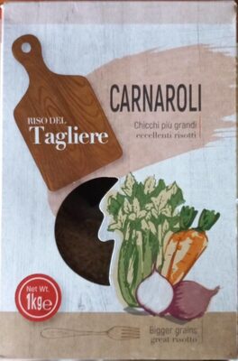 Riso carnaroli front packaging