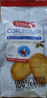 Corleggeri biscotti della salute senza zucchero