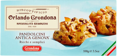 Grondona pandolcino antica genova front packaging