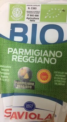 Parmigiano Reggiano BIO front packaging